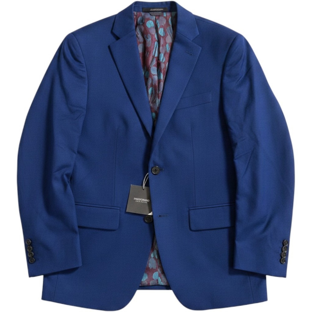 Indochino Mens Royal Blue Blazer Jacket 40R Custom Wedding Formal‎ Sport